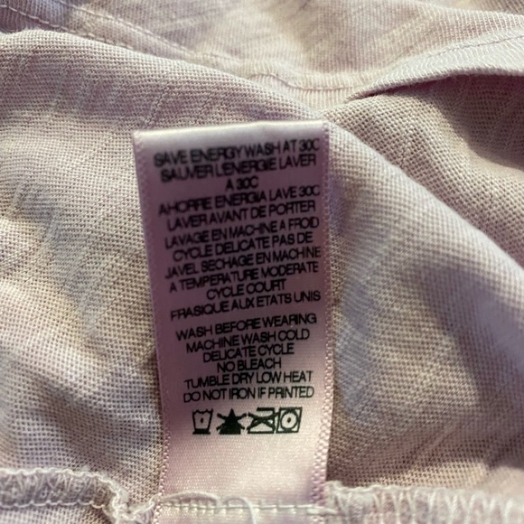 Sundry T- Shirt Artsy Distressed Top Sleeve top -100% Cotton 1 - Picture 6 of 6